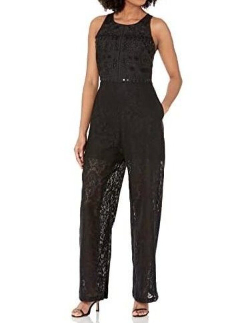 Desigual Beaded Lace Jumpsuit